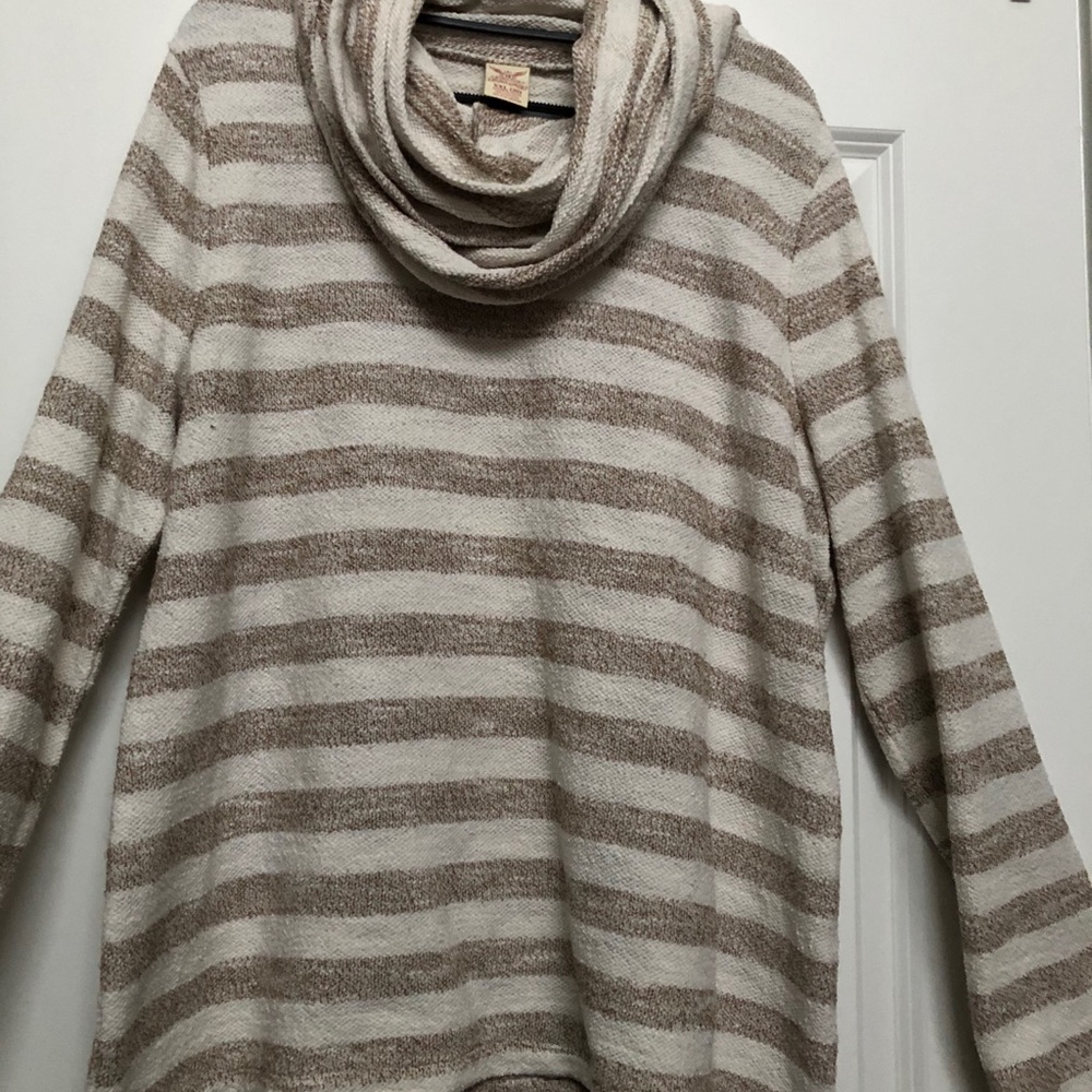 Cowl-Neck Sweater